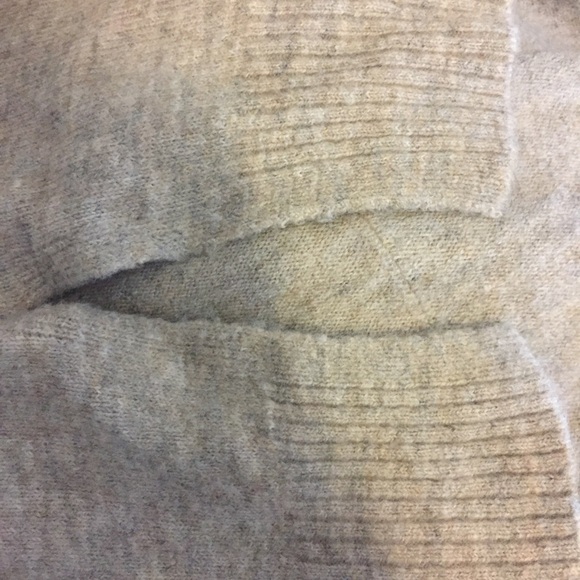 Boxy Dreamers tan knit sheath sweater dress - Picture 11 of 13